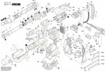 Bosch 3 611 J17 100 Gbh 18V-40C Cordless Hammer Drill / Eu Spare Parts